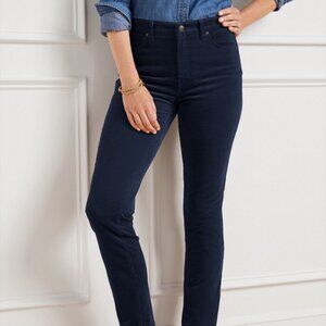 Talbots Stretch Corduroy Jeggings City Purple Size 16